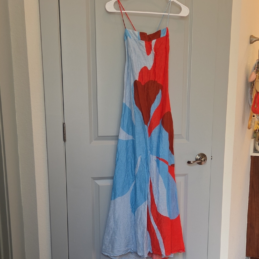 Significant Other Square Neck Maxi Dress